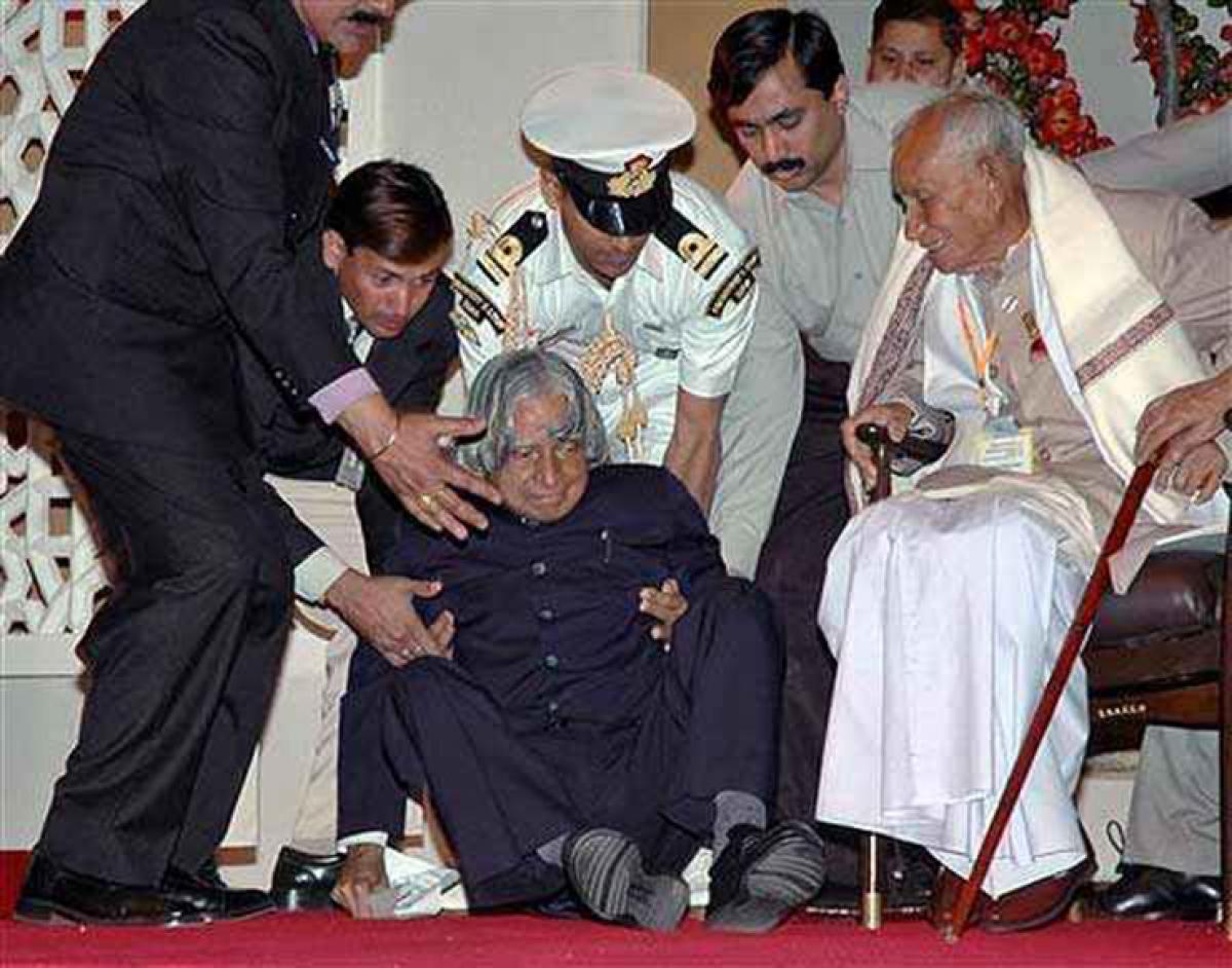 Picture of the day: Dr Abdul Kalams last moment